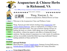 Tablet Screenshot of acupuncturistwang.com